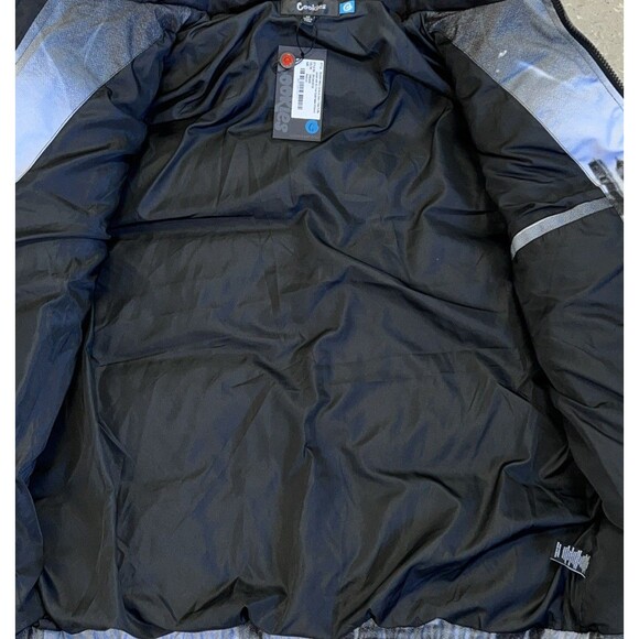 Cookies Down Filled Heavy Puffer Jacket Chicago Skyline Sublimated Artwork Med - Picture 4 of 8